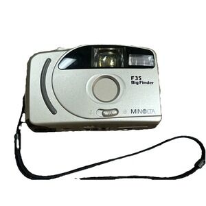 Minolta Camera F35 Big Finder‎ Point & Shoot 35mm Film